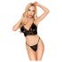 Set de sutien din dantelă Penthouse Double Spice (negru)