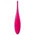 Satisfyer Twirling Fun - vibrator clitoridian rezistent la apă, magenta, reîncărcabil