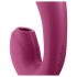 Satisfyer Sunray - vibrator 2în1 cu unde de aer, reîncărcabil (roșu)