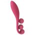 Satisfyer Tri Ball 1 - vibrator multifuncțional cu acumulator (roșu)