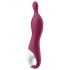 Satisfyer A-Mazing 1 - vibrator cu acumulator pentru punctul A (roșu)