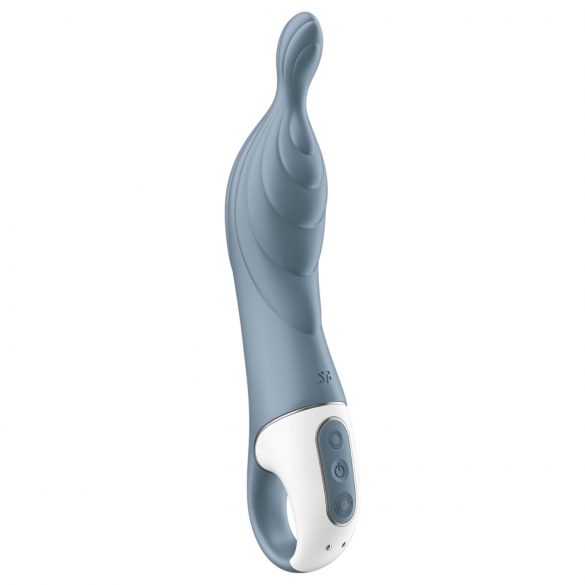 Satisfyer A-Mazing 2 - vibrator cu punctul A, reîncărcabil, gri