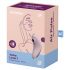 Satisfyer Vulva Lover 1 - vibrator clitoridian cu unde de aer și acumulator (violet)