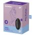 Satisfyer Vulva Lover 3 - stimulator clitoridian cu unde de aer, reîncărcabil (negru)