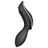 Satisfyer Curvy Trinity 2 - vibrator 2în1 cu unde de presiune, cu acumulator (negru)