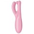 Satisfyer Threesome 4 - vibrator inteligent pentru clitoris (roz)