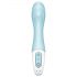 Satisfyer Air Pump Vibrator 5 - vibrator inteligent cu pompă (albastru)