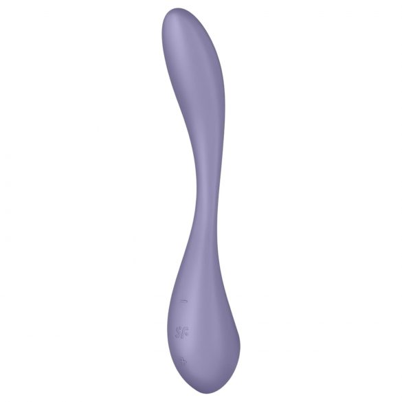 Satisfyer G-spot Flex 5 - vibrator inteligent pentru punctul G (mov)