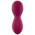 Satisfyer Exciterrr - vibrator pentru clitoris cu bile rotative (roșu)