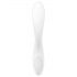 Vibratoare G-Spot Satisfyer Rrrolling - reîncărcabil cu bile mișcătoare (alb)