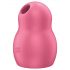 Satisfyer Pro To Go 1 - stimulator de clitoris cu unde de aer, cu acumulator (roșu)