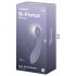 Satisfyer G-Force - vibrator reîncărcabil, rezistent la apă pentru punctul G (mov)