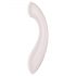 Satisfyer G-Force - vibrator reîncărcabil, impermeabil pentru punctul G (bej)