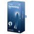 Satisfyer Spinning Vibe 1 - vibrator pentru punctul G cu cap rotativ (albastru)