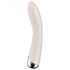 Satisfyer Spinning Vibe 1 - vibrator punctul G cu cap rotativ (bej)