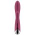 Satisfyer Spinning Rabbit 1 - vibrator cu braț rotativ pentru clitoris (roșu)