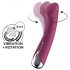 Satisfyer Spinning G-Spot 1 - vibrator rotativ pentru punctul G (roșu)