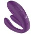 Mrow - vibrator impermeabil cu acumulator și 3 motoare (mov)