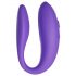 We-Vibe Sync Go - vibrator pentru cupluri cu acumulator, inteligent (mov)