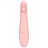 Vibrator OhMyG pentru punctul G, cu acumulator, pulsatil (roz)