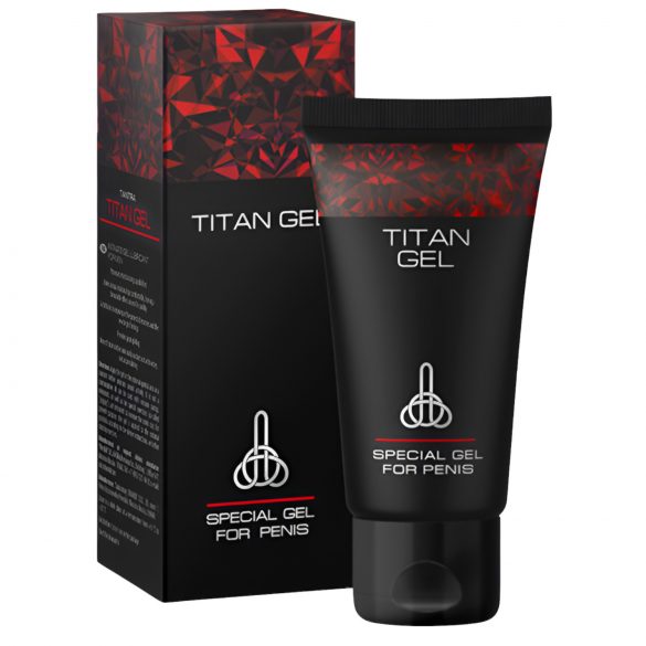 Titan Gel - Cremă pentru mărirea penisului și îmbunătățirea erecției (50ml)