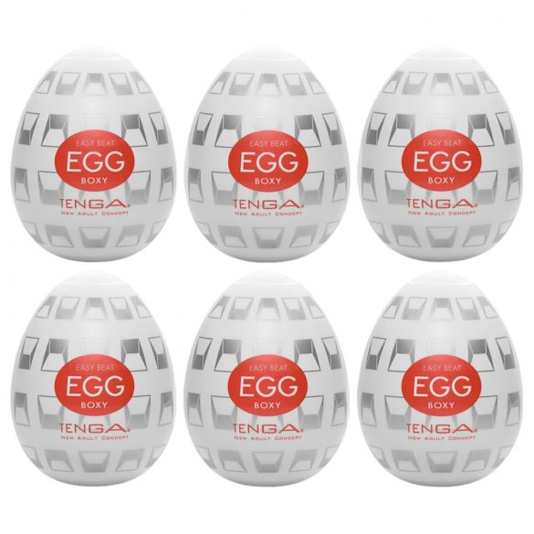 TENGA Egg Boxy - ou masturbator (set 6 buc)