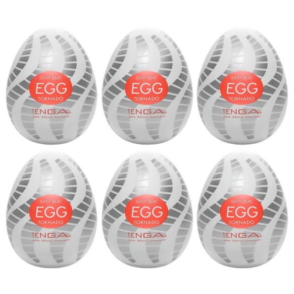 TENGA Egg Tornado - ou de masturbare (6 bucăți)