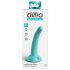 Dillio Curious Five - dildo din silicon (15cm) - turcoaz