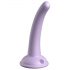 Dillio Curious Five - dildo din silicon cu ventuză (15cm) - mov