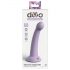 Dillio Explorator Secret - dildo violet cu ventuză (17cm)