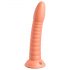 Dillio Wild Thing - dildo striat (19cm) - portocaliu