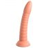 Dillio Wild Thing - dildo striat (19cm) - portocaliu