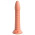 Dillio Wild Thing - dildo striat (19cm) - portocaliu