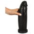 Realistixxx Giant - dildo uriaș - 30 cm (negru)