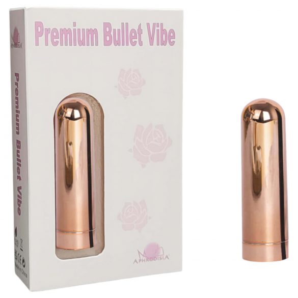 Vibrator mini rezistent la apă și reîncărcabil - Lonely Gold (auriu)