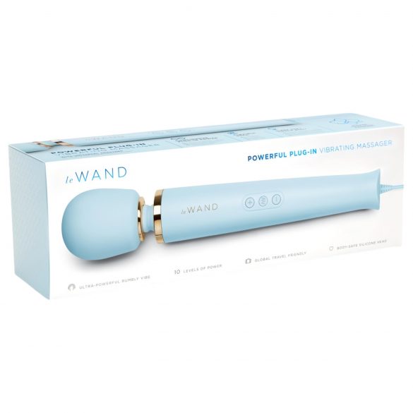 le Wand - Vibrator exclusiv de masaj electric (albastru)