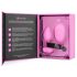 b-vibe heart - vibrator anal wireless reîncărcabil (roz)