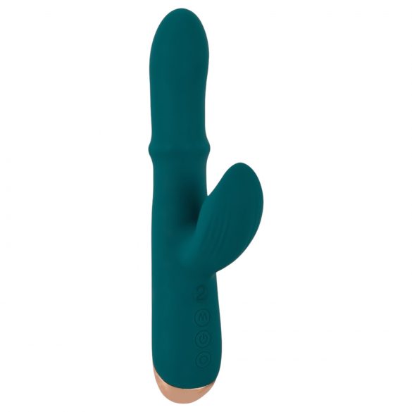 You2Toys Thumping Rabbit - vibrator cu inel (turcoaz)