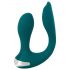 Cuplu Alegerea Hands-free - vibrator portabil (turcoaz)