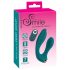 Cuplu Alegerea Hands-free - vibrator portabil (turcoaz)