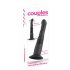 Alegerea Cuplurilor - Vibrator punct G+P (negru)