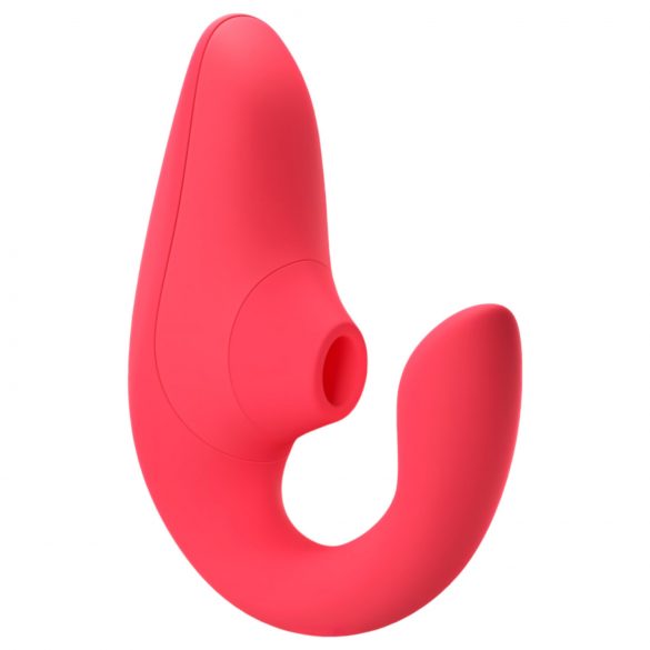 Womanizer Blend - vibrator flexibil pentru punctul G și stimulator de clitoris (coral)