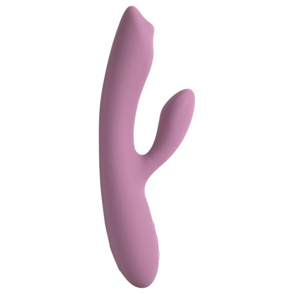 Svakom Trysta Neo - vibrator cu bile rotative și braț pentru clitoris (roz pal)