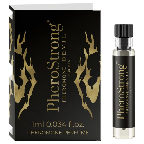 PheroStrong Devil - parfum cu feromoni pentru bărbați (1ml)