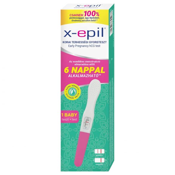 X-Epil test de sarcină rapidă (1 buc)