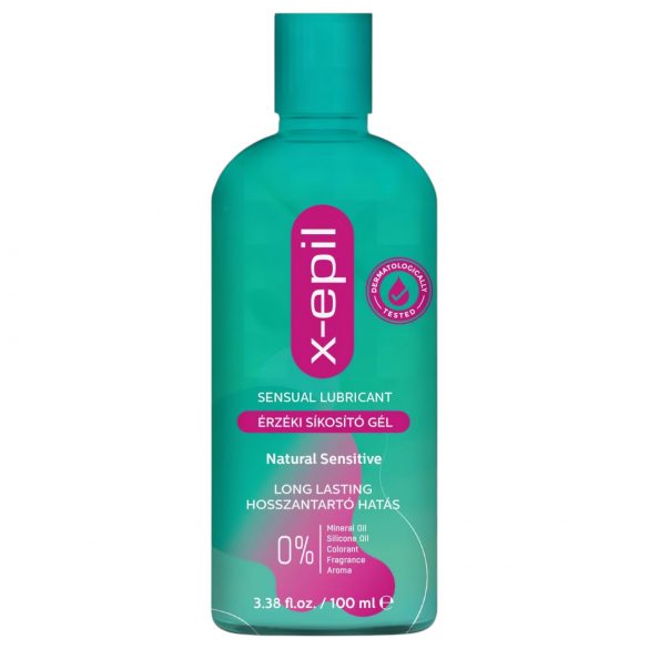 X-Epil Natural Sensitive - gel lubrifiant senzual (100ml)