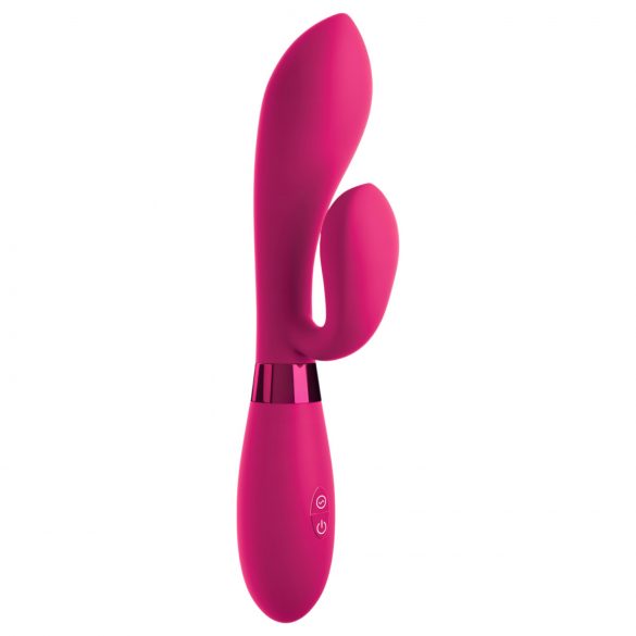 OMG! Rabbits - vibrator cu braț pentru clitoris (roz)