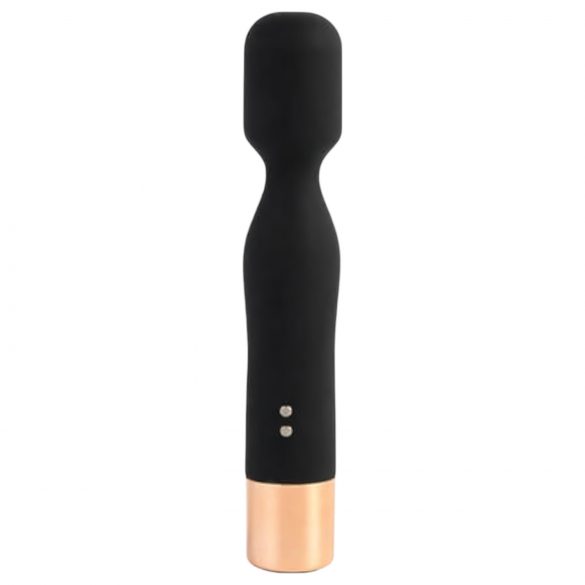 Baghetă Vibratoare Fermecătoare - vibrator masaj cu acumulator (negru)