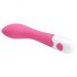 Pretty Love Bishop - vibrator rezistent la apă pentru punctul G (roz-alb)