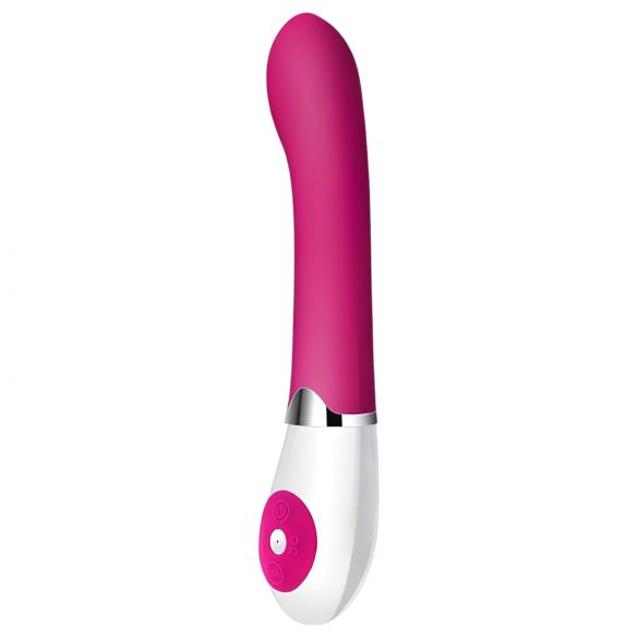 Pretty Love Daniel - vibrator impermeabil pentru punctul G (roz-alb)